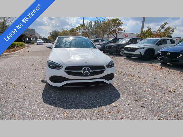 used 2025 Mercedes-Benz C-Class car, priced at $35,250
