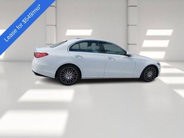 used 2025 Mercedes-Benz C-Class car, priced at $35,250