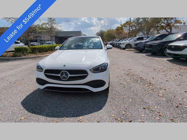 used 2025 Mercedes-Benz C-Class car, priced at $35,250