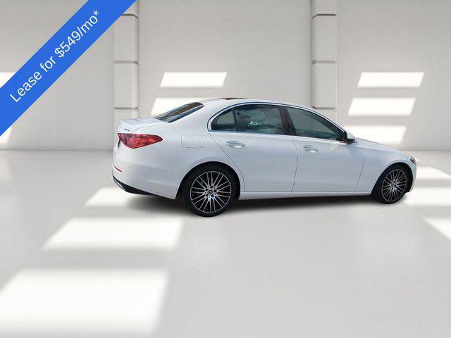 used 2025 Mercedes-Benz C-Class car, priced at $35,250