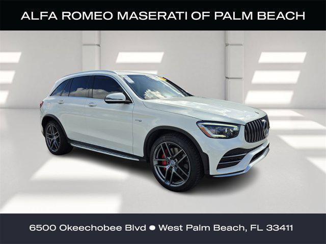 used 2021 Mercedes-Benz AMG GLC 43 car, priced at $37,662