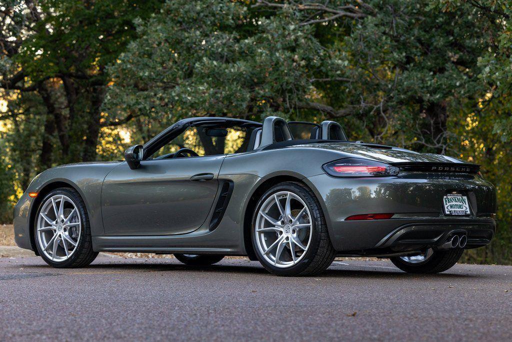 used 2021 Porsche 718 Boxster car, priced at $57,400