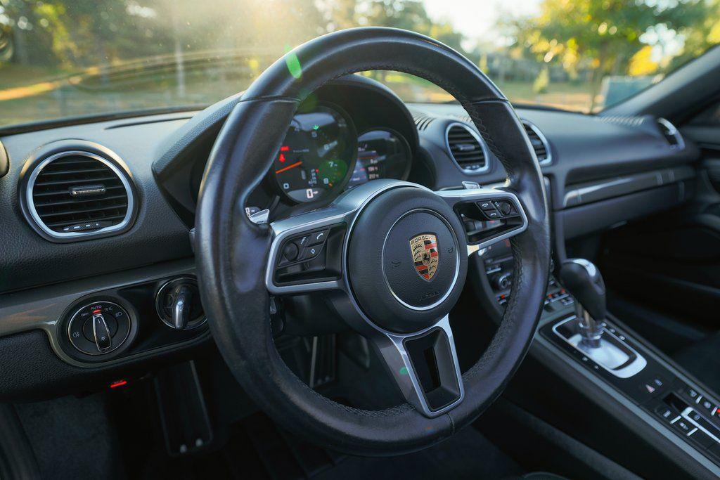 used 2021 Porsche 718 Boxster car, priced at $57,400