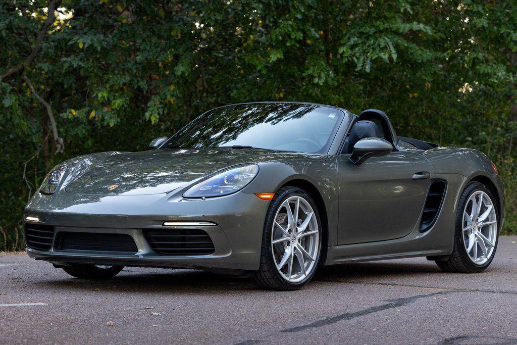 used 2021 Porsche 718 Boxster car, priced at $57,401