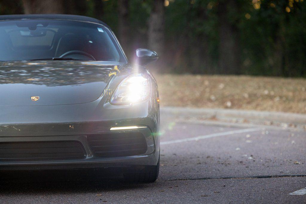 used 2021 Porsche 718 Boxster car, priced at $57,400