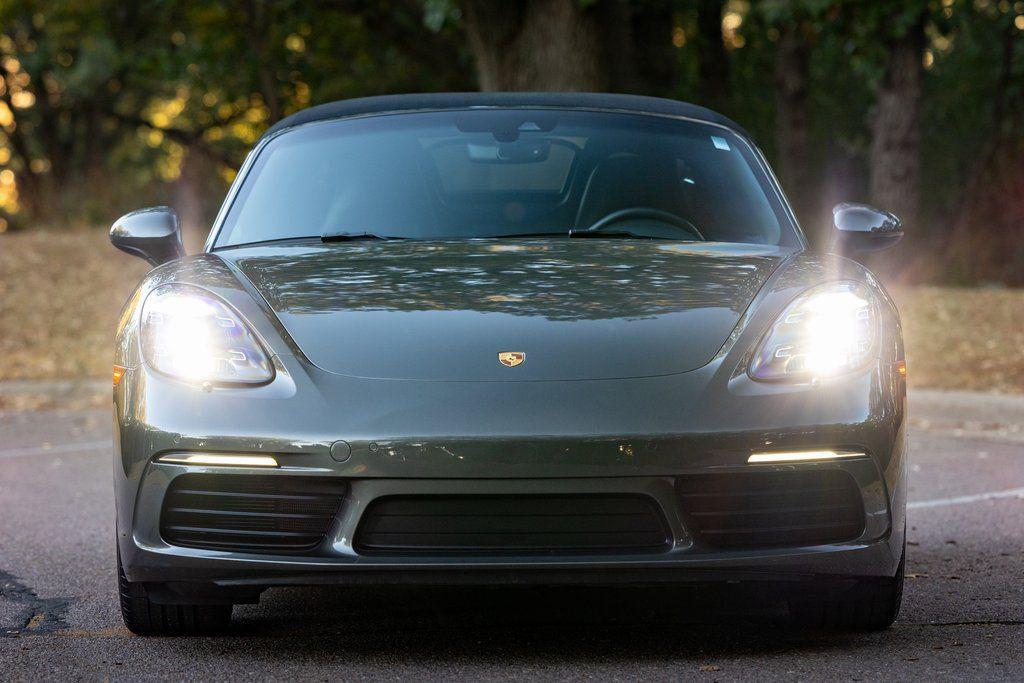 used 2021 Porsche 718 Boxster car, priced at $57,400