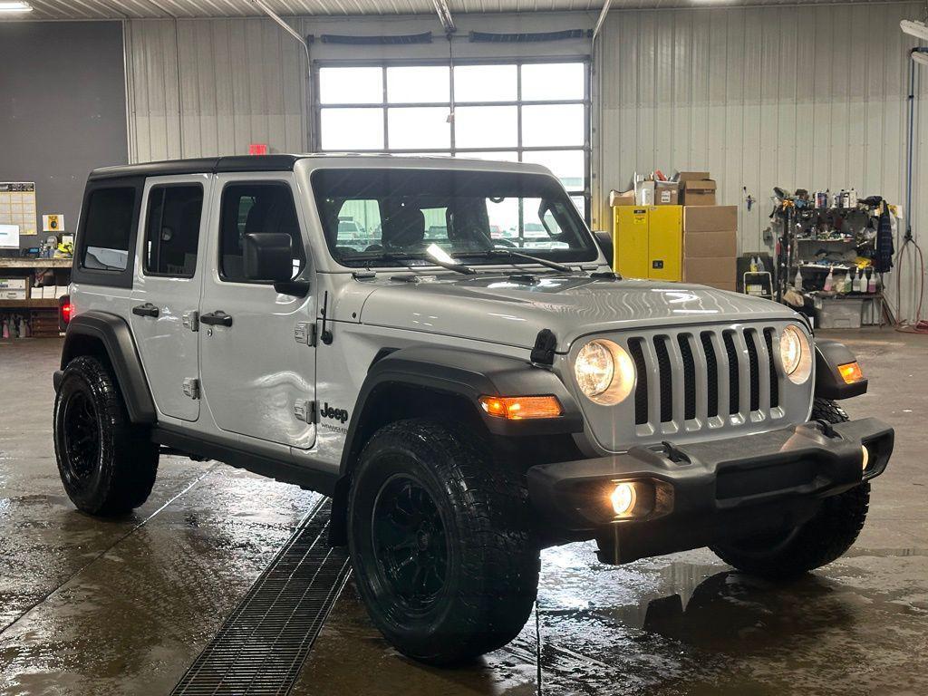 used 2022 Jeep Wrangler Unlimited car, priced at $28,455