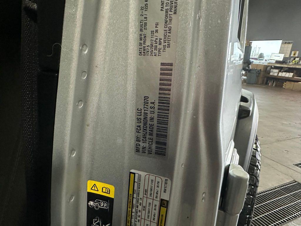 used 2022 Jeep Wrangler Unlimited car, priced at $28,455