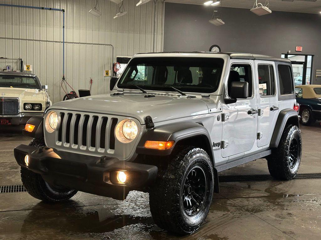 used 2022 Jeep Wrangler Unlimited car, priced at $28,455