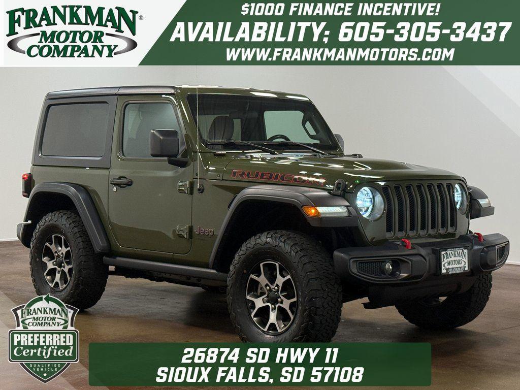 used 2021 Jeep Wrangler car, priced at $32,987
