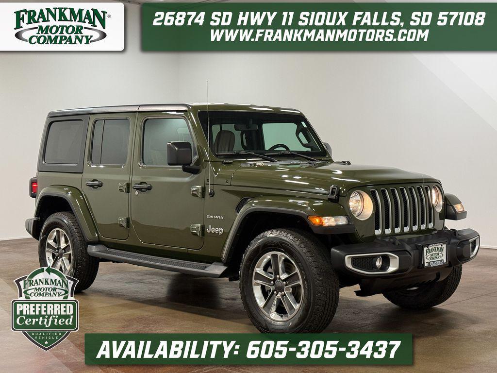 used 2023 Jeep Wrangler car, priced at $34,834
