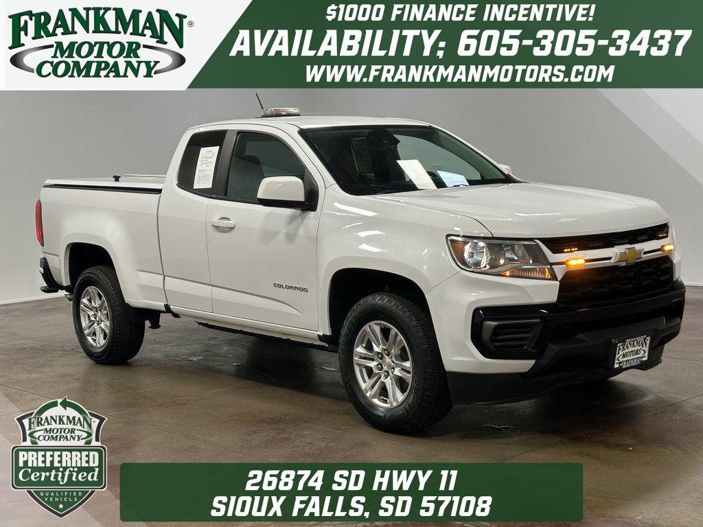 used 2021 Chevrolet Colorado car, priced at $17,520