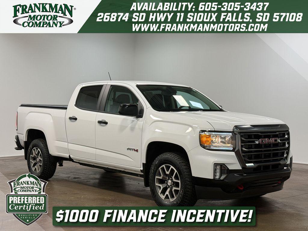 used 2021 GMC Canyon car, priced at $29,837