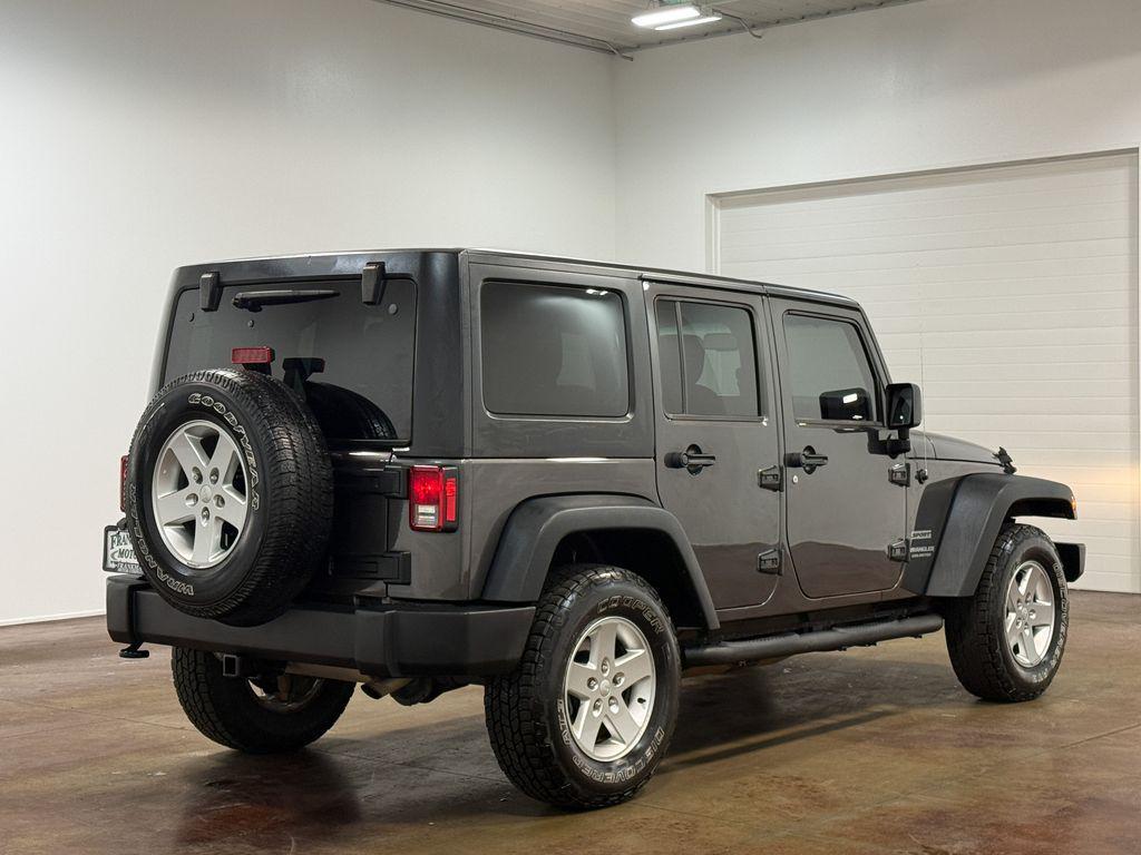 used 2016 Jeep Wrangler Unlimited car, priced at $16,945