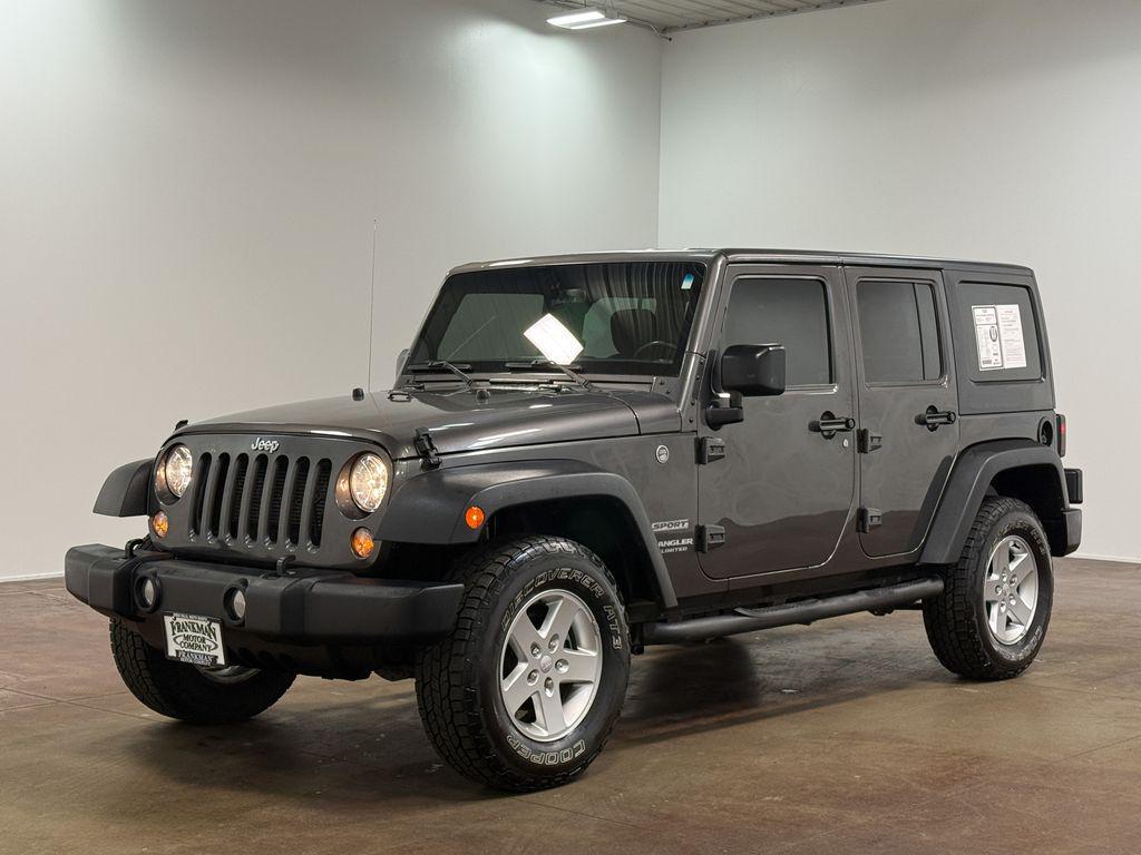 used 2016 Jeep Wrangler Unlimited car, priced at $16,945