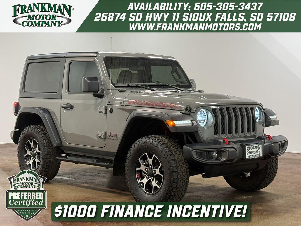 used 2020 Jeep Wrangler car, priced at $31,618