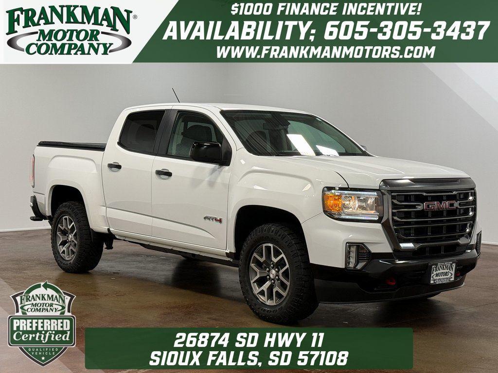 used 2021 GMC Canyon car, priced at $26,987