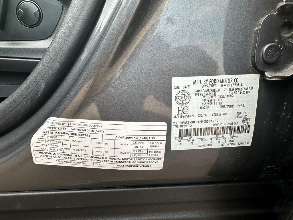 used 2023 Ford Explorer car, priced at $31,911