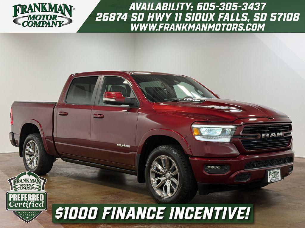 used 2022 Ram 1500 car, priced at $39,813