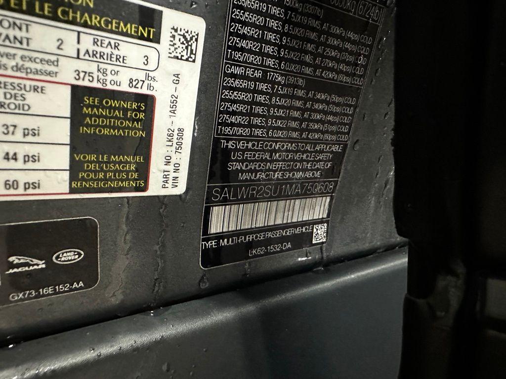 used 2021 Land Rover Range Rover Sport car, priced at $29,883