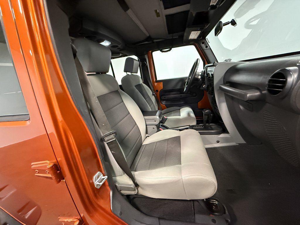 used 2010 Jeep Wrangler Unlimited car, priced at $12,989