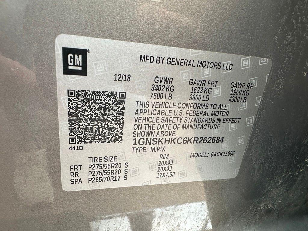 used 2019 Chevrolet Suburban car, priced at $21,181