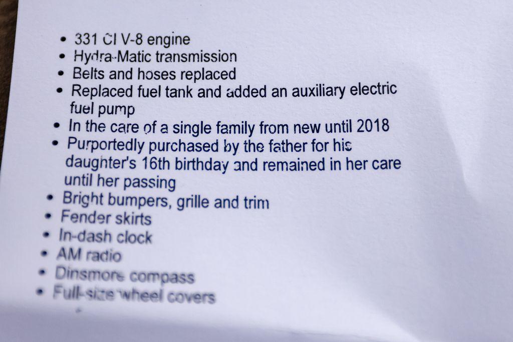 used 1950 Cadillac Series 62 car, priced at $23,988