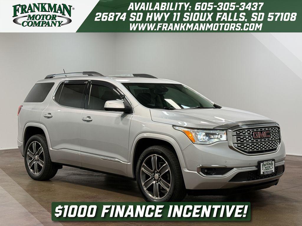 used 2017 GMC Acadia car, priced at $18,823