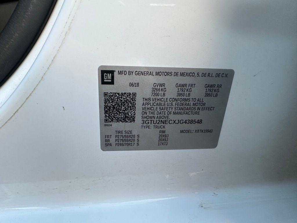 used 2018 GMC Sierra 1500 car, priced at $25,625