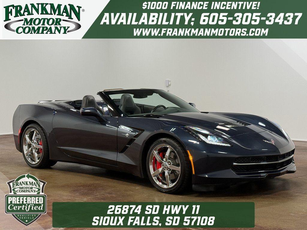 used 2014 Chevrolet Corvette Stingray car, priced at $34,862