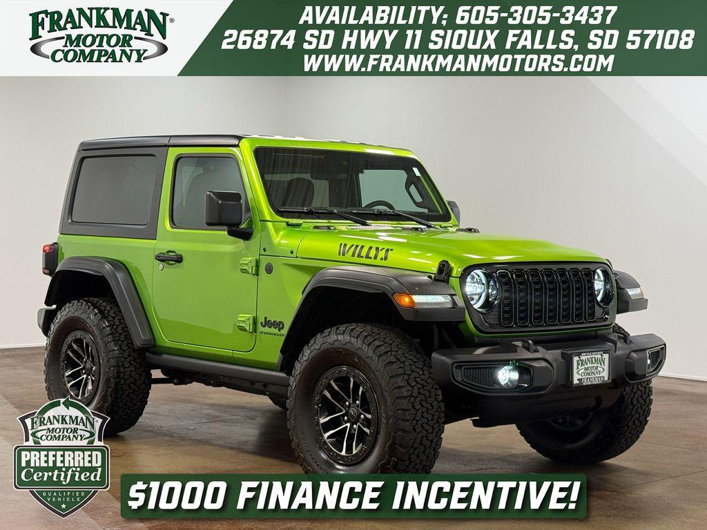 used 2025 Jeep Wrangler car, priced at $43,479