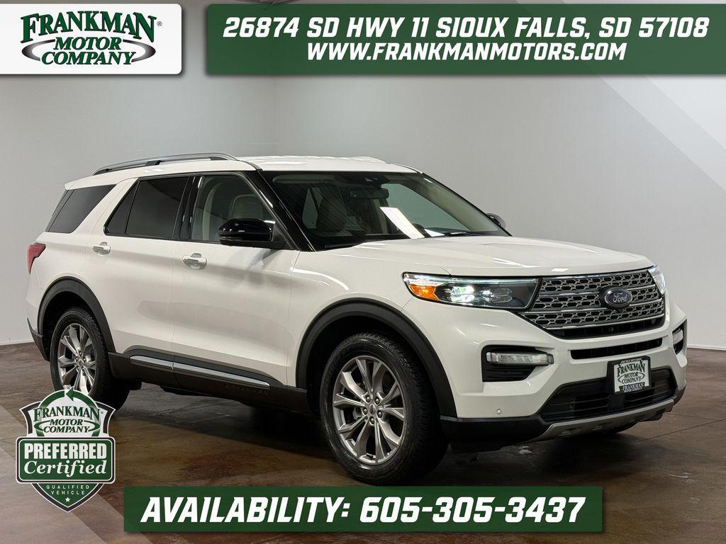 used 2021 Ford Explorer car, priced at $27,254