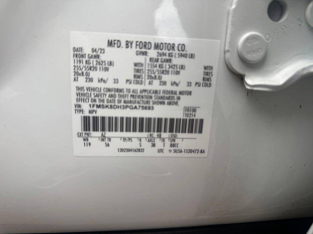 used 2023 Ford Explorer car, priced at $33,426