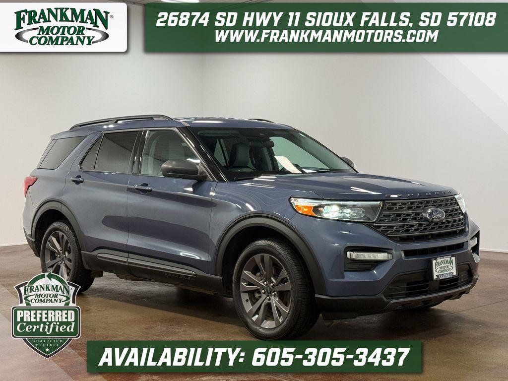 used 2021 Ford Explorer car, priced at $20,559