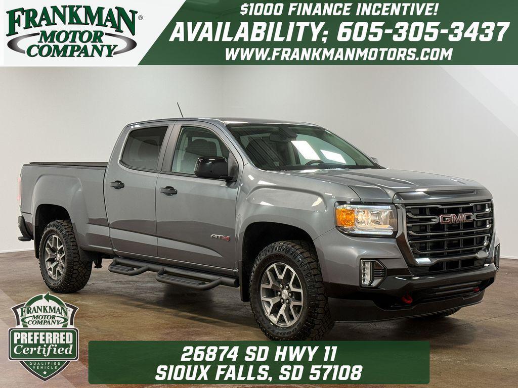 used 2022 GMC Canyon car, priced at $33,715