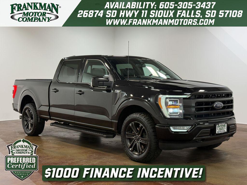 used 2021 Ford F-150 car, priced at $38,783