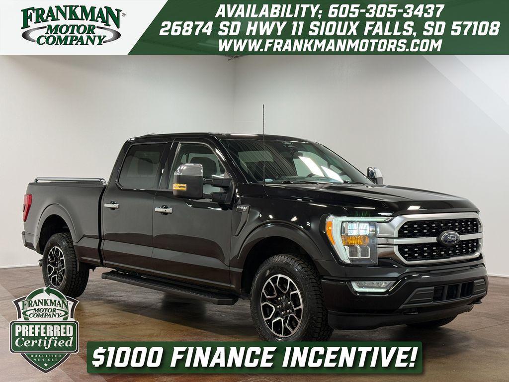 used 2022 Ford F-150 car, priced at $37,793