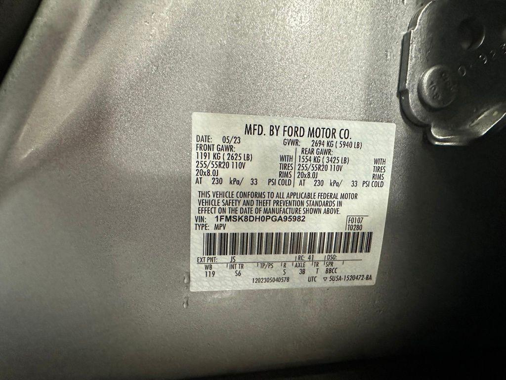 used 2023 Ford Explorer car, priced at $30,864
