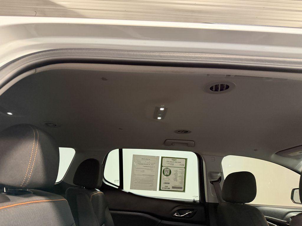 used 2023 GMC Acadia car, priced at $35,800