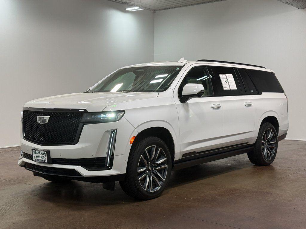 used 2021 Cadillac Escalade ESV car, priced at $69,500