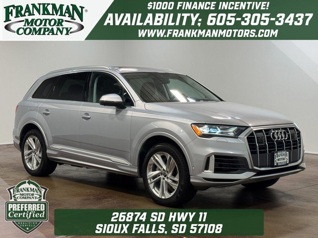 used 2022 Audi Q7 car, priced at $37,455