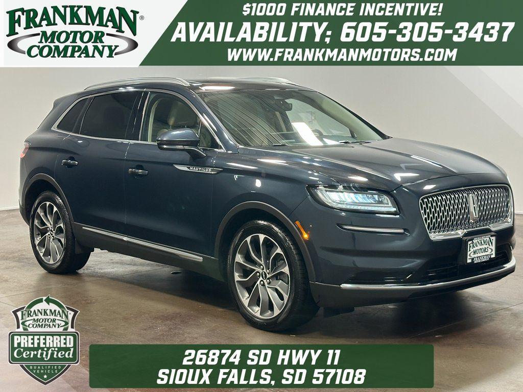 used 2022 Lincoln Nautilus car, priced at $32,989