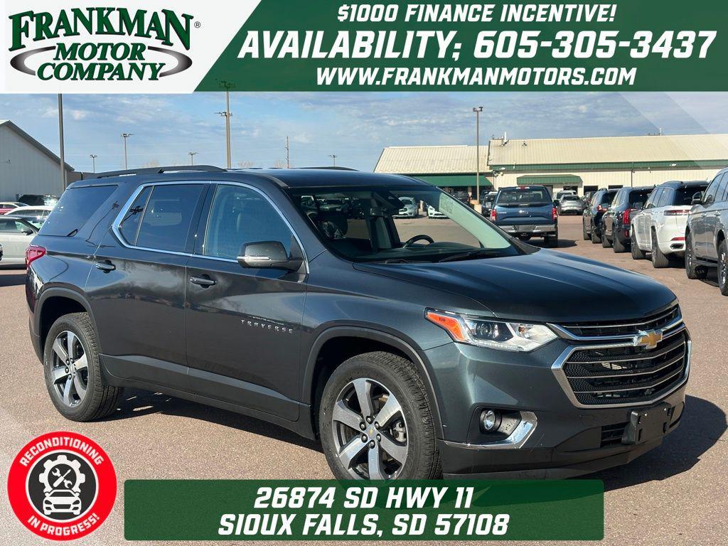 used 2021 Chevrolet Traverse car, priced at $27,943