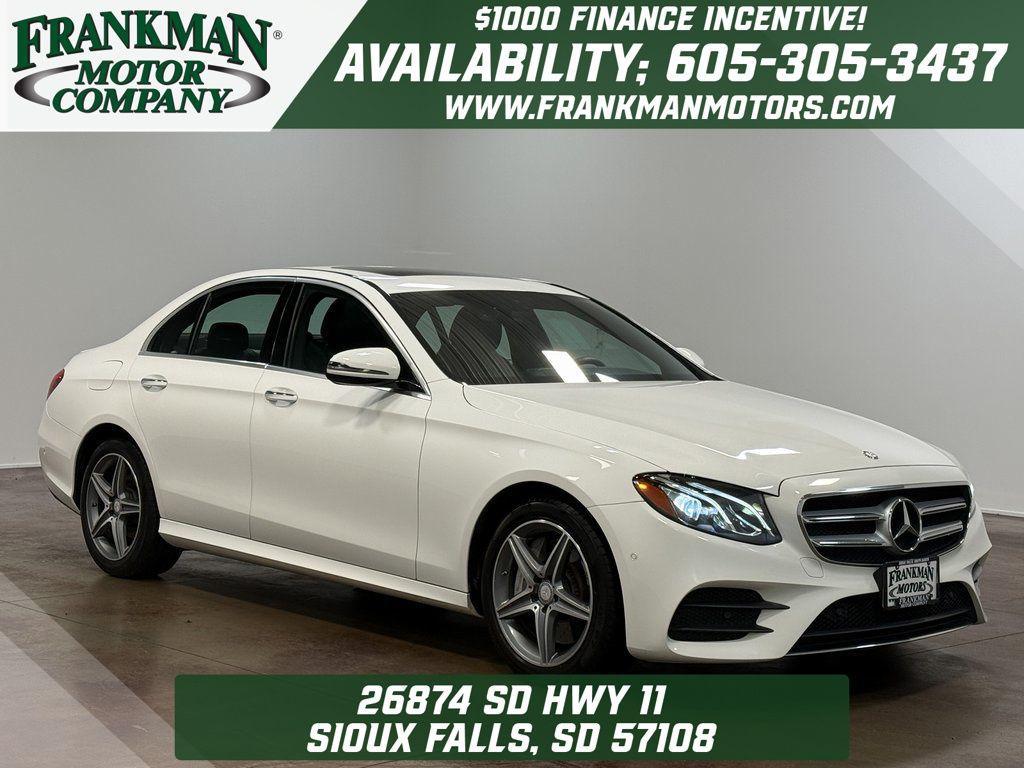used 2017 Mercedes-Benz E-Class car, priced at $21,300