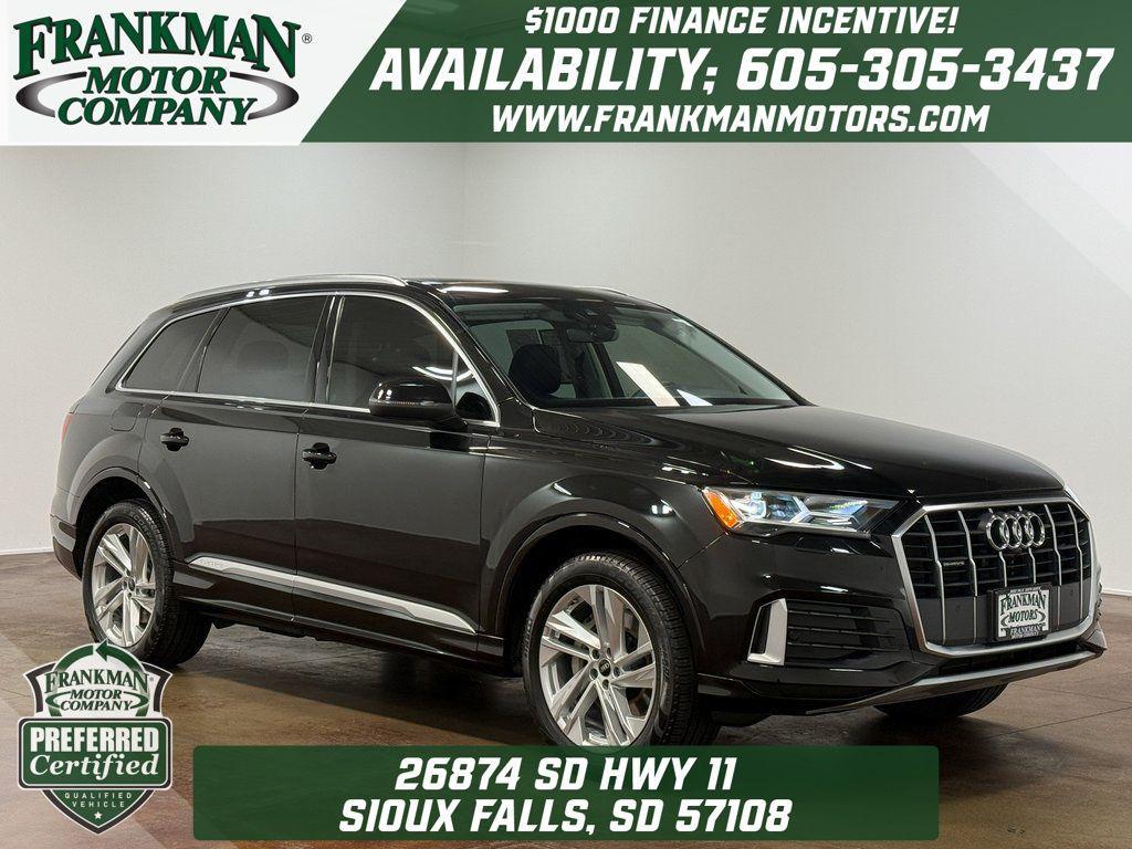 used 2023 Audi Q7 car, priced at $36,489