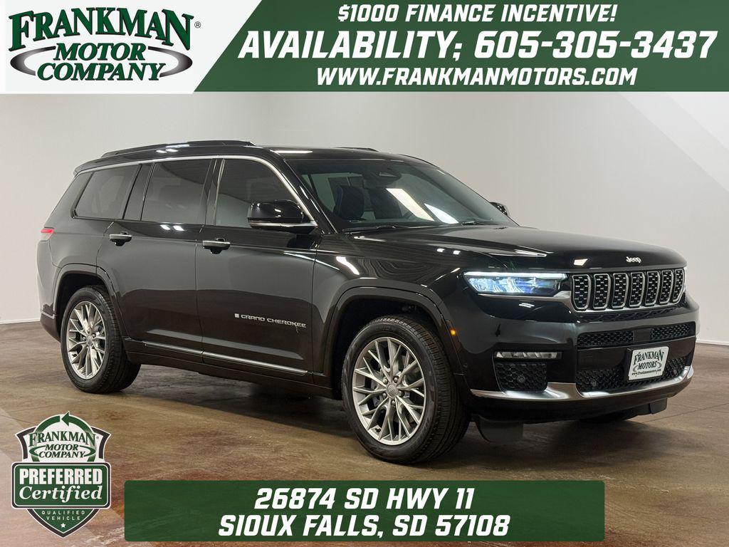 used 2024 Jeep Grand Cherokee L car, priced at $53,200