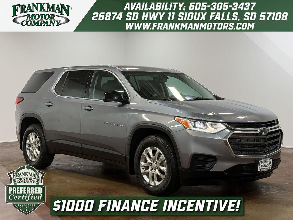 used 2020 Chevrolet Traverse car, priced at $20,444