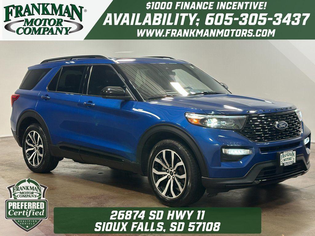 used 2022 Ford Explorer car, priced at $28,975