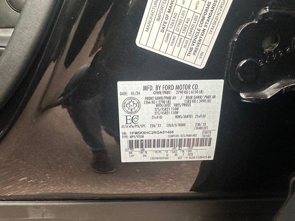 used 2024 Ford Explorer car, priced at $45,937