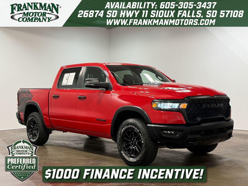 used 2025 Ram 1500 car, priced at $44,439